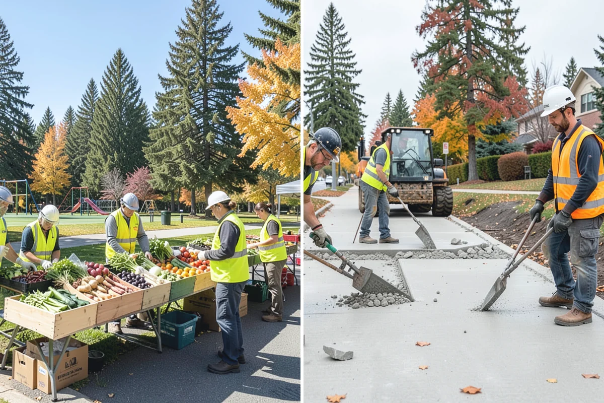Sealcoating in Roy, Pierce County, WA - Clean the surface and remove vegetation from cracks