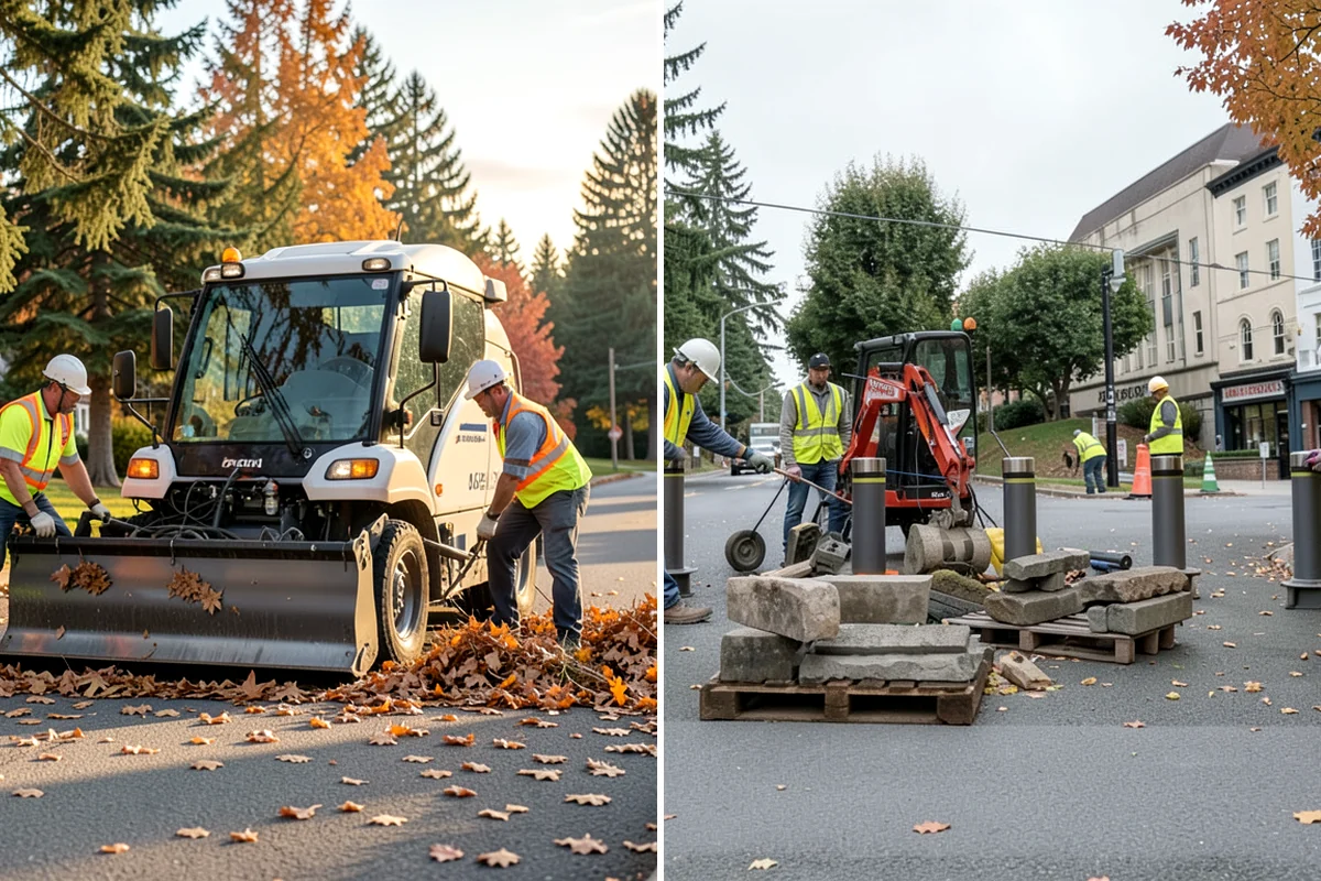 Sealcoating in Seattle, King County, WA - Clean the surface and remove vegetation from cracks