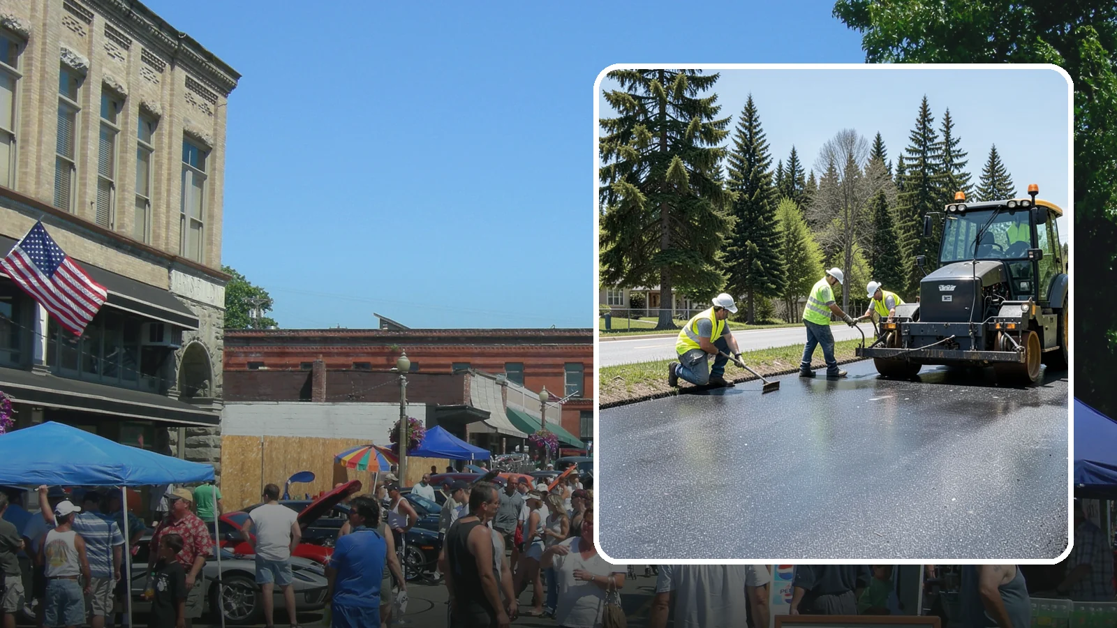 Sealcoating in Snohomish, Snohomish County, WA - Sealcoating that protects asphalt surfaces from oxidation, water intrusion, and UV wear.