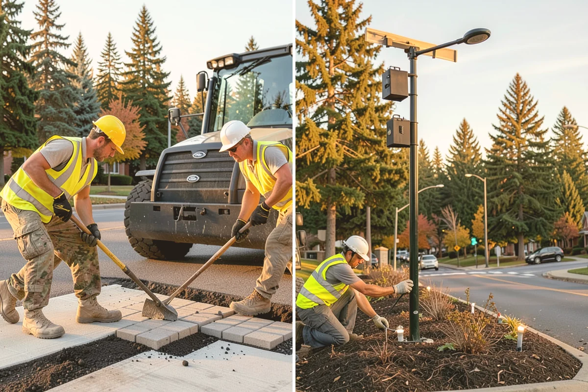 Sealcoating in Stanwood, Snohomish County, WA - Clean the surface and remove vegetation from cracks