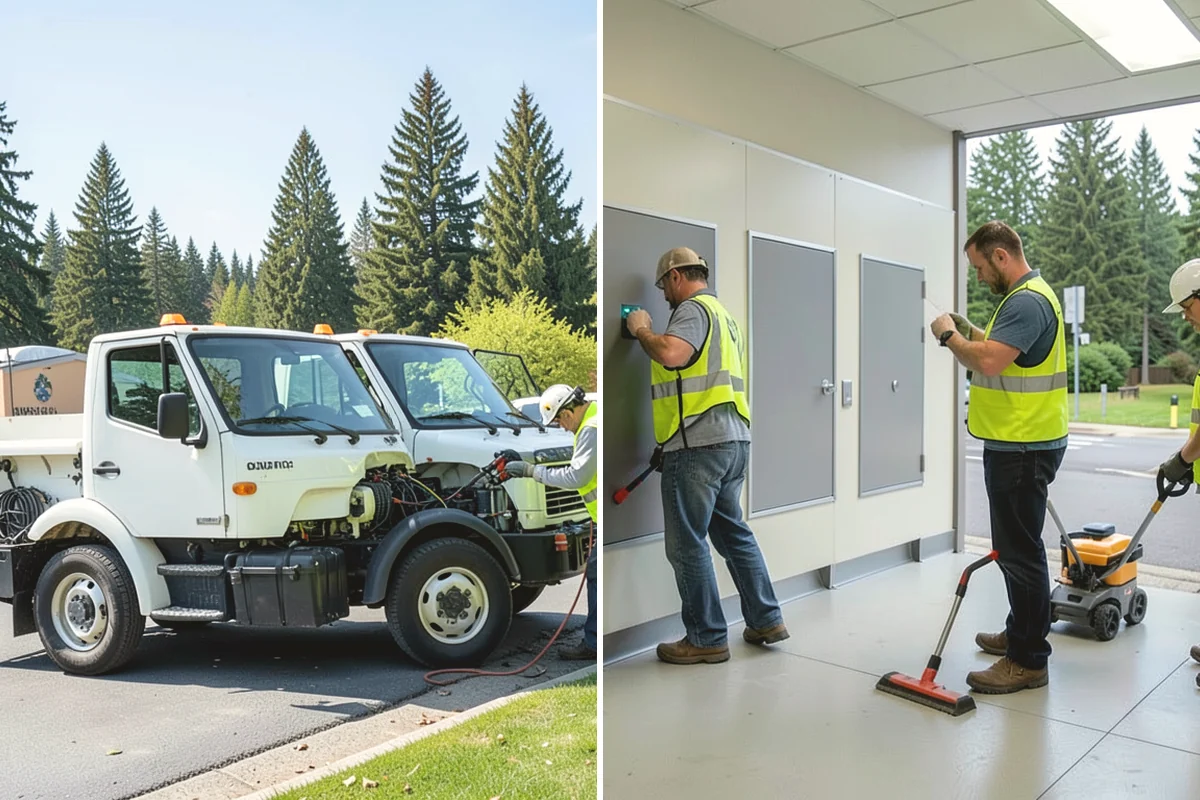 Sealcoating in Tukwila, King County, WA - Clean the surface and remove vegetation from cracks