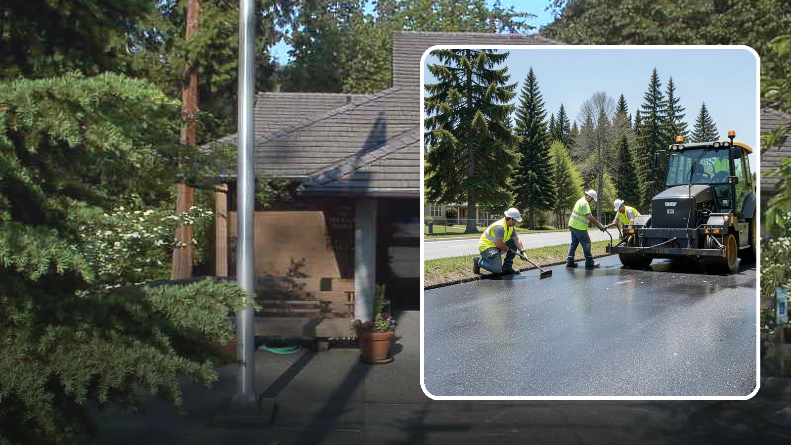 Sealcoating in Yarrow Point, King County, WA - Sealcoating that protects asphalt surfaces from oxidation, water intrusion, and UV wear.