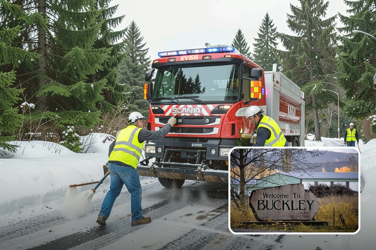 Seasonal Decorations in Buckley, Pierce County, WA - Creates festive civic spaces that mark community traditions