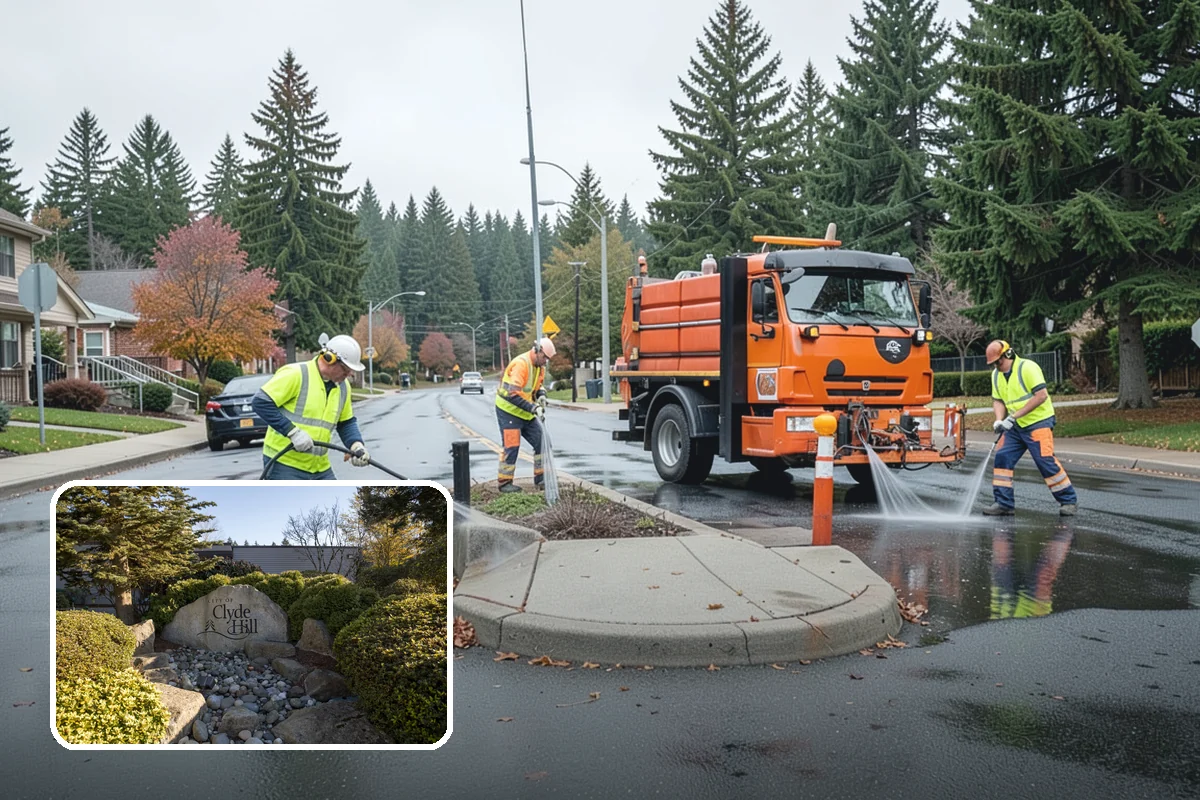 Seasonal Decorations in Clyde Hill, King County, WA - Creates festive civic spaces that mark community traditions
