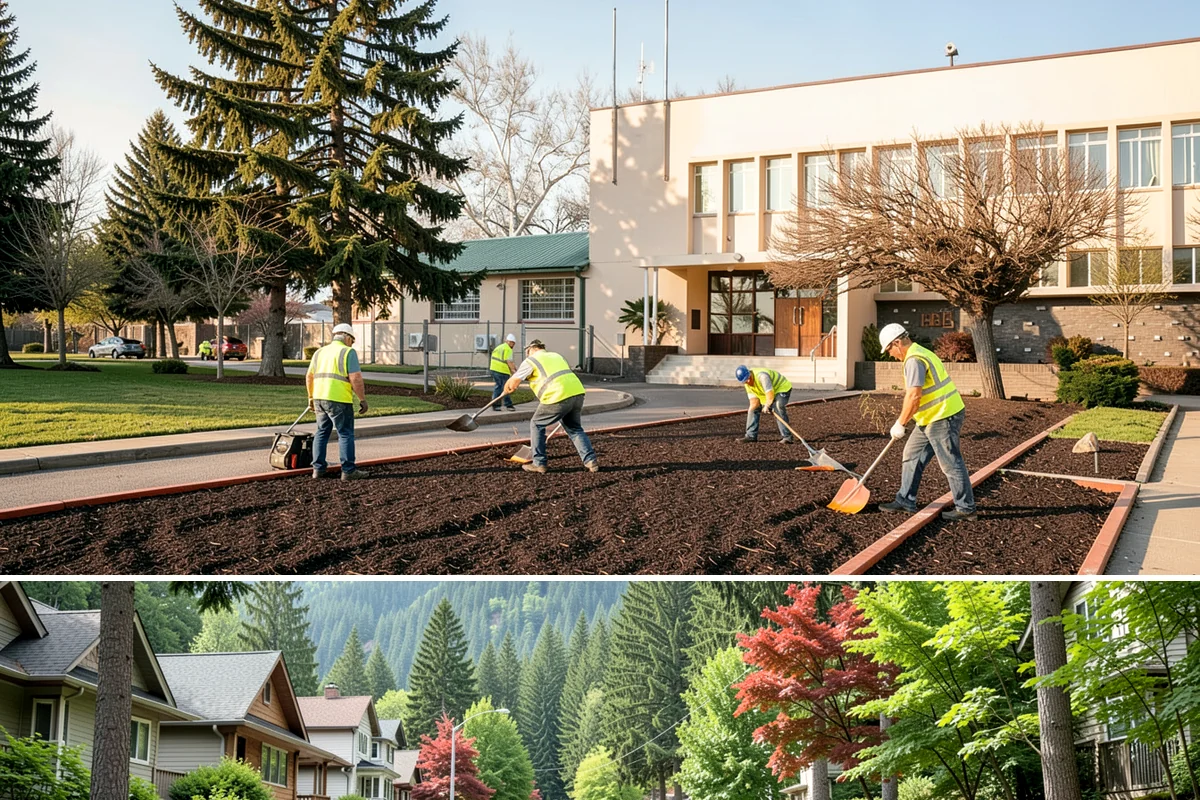 Seasonal Decorations in Darrington, Snohomish County, WA - Seasonal decoration work concentrates in late fall for winter holidays and shifts to spring and summer civic displays through the...