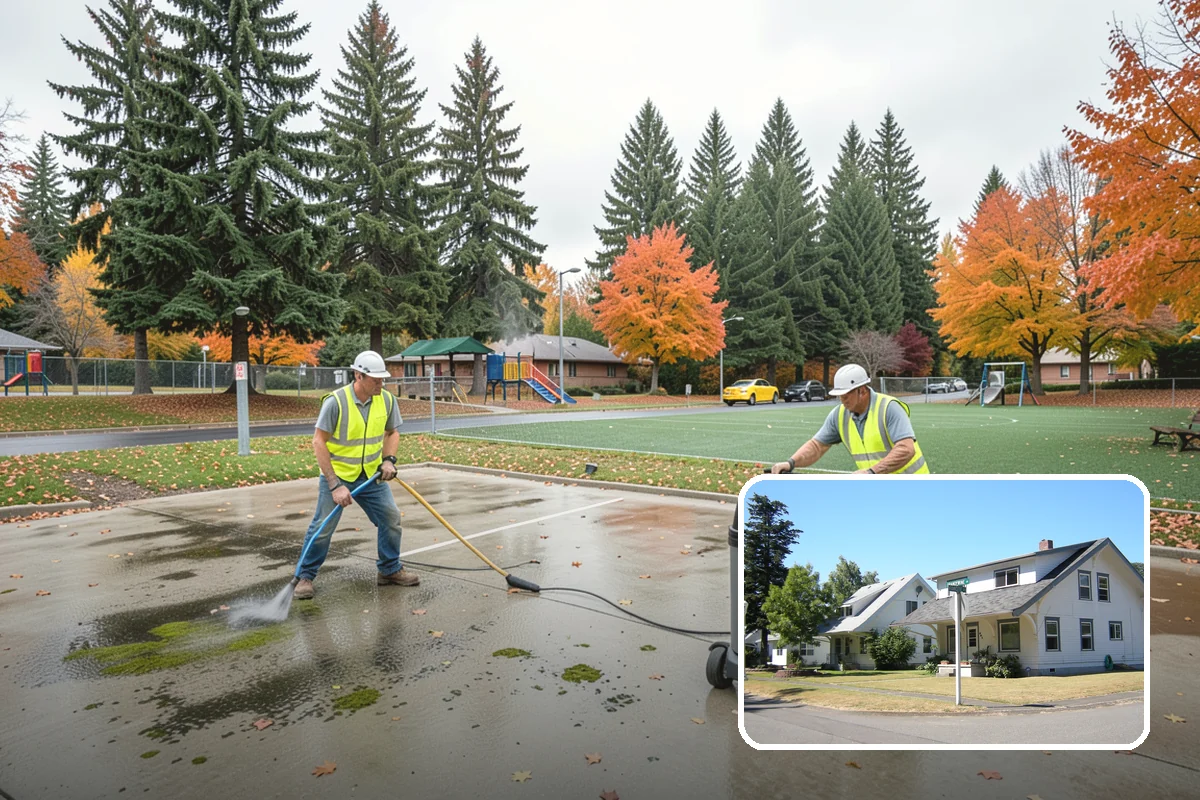 Seasonal Decorations in DuPont, Pierce County, WA - Creates festive civic spaces that mark community traditions