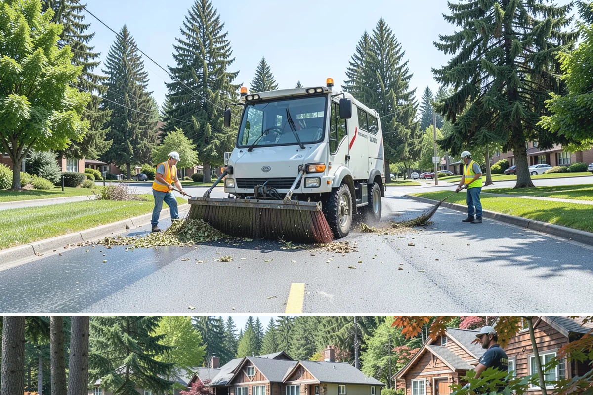 Seasonal Decorations in Edgewood, Pierce County, WA - Seasonal decoration work concentrates in late fall for winter holidays and shifts to spring and summer civic displays through the...