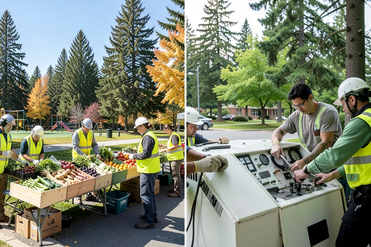 Seasonal Decorations in Enumclaw, King County, WA - Plan display locations, materials, and installation schedule