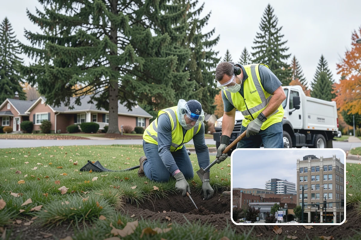 Seasonal Decorations in Everett, Snohomish County, WA - Creates festive civic spaces that mark community traditions