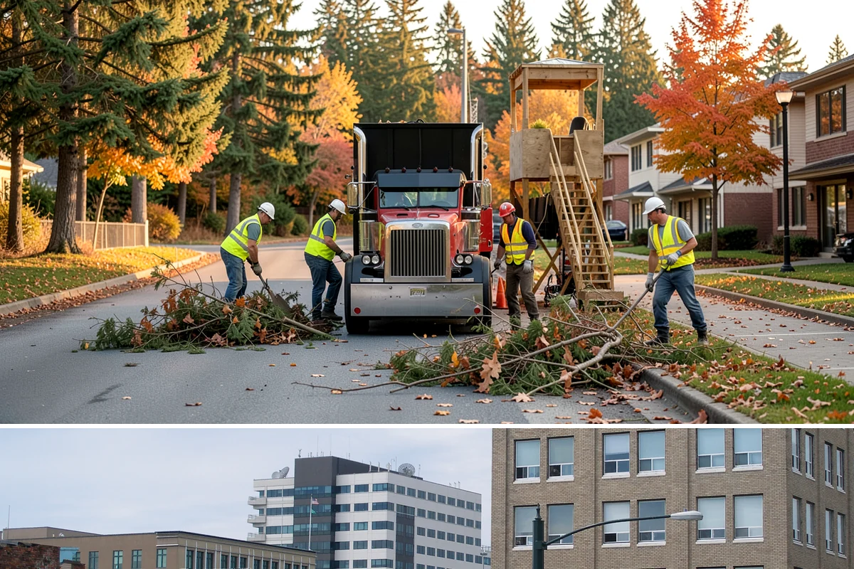 Seasonal Decorations in Everett, Snohomish County, WA - Seasonal decoration work concentrates in late fall for winter holidays and shifts to spring and summer civic displays through the...