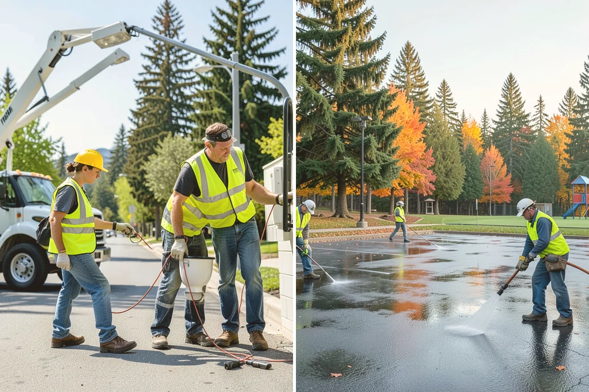 Seasonal Decorations in Fife, Pierce County, WA - Plan display locations, materials, and installation schedule