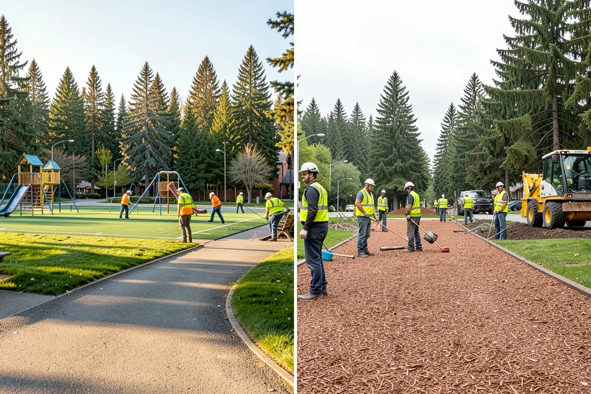 Seasonal Decorations in Gig Harbor, Pierce County, WA - Plan display locations, materials, and installation schedule