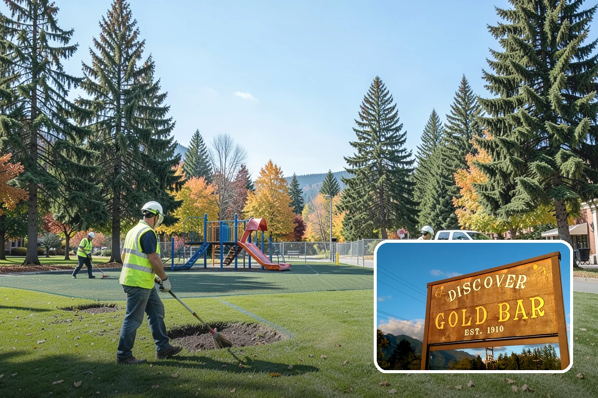 Seasonal Decorations in Gold Bar, Snohomish County, WA - Creates festive civic spaces that mark community traditions