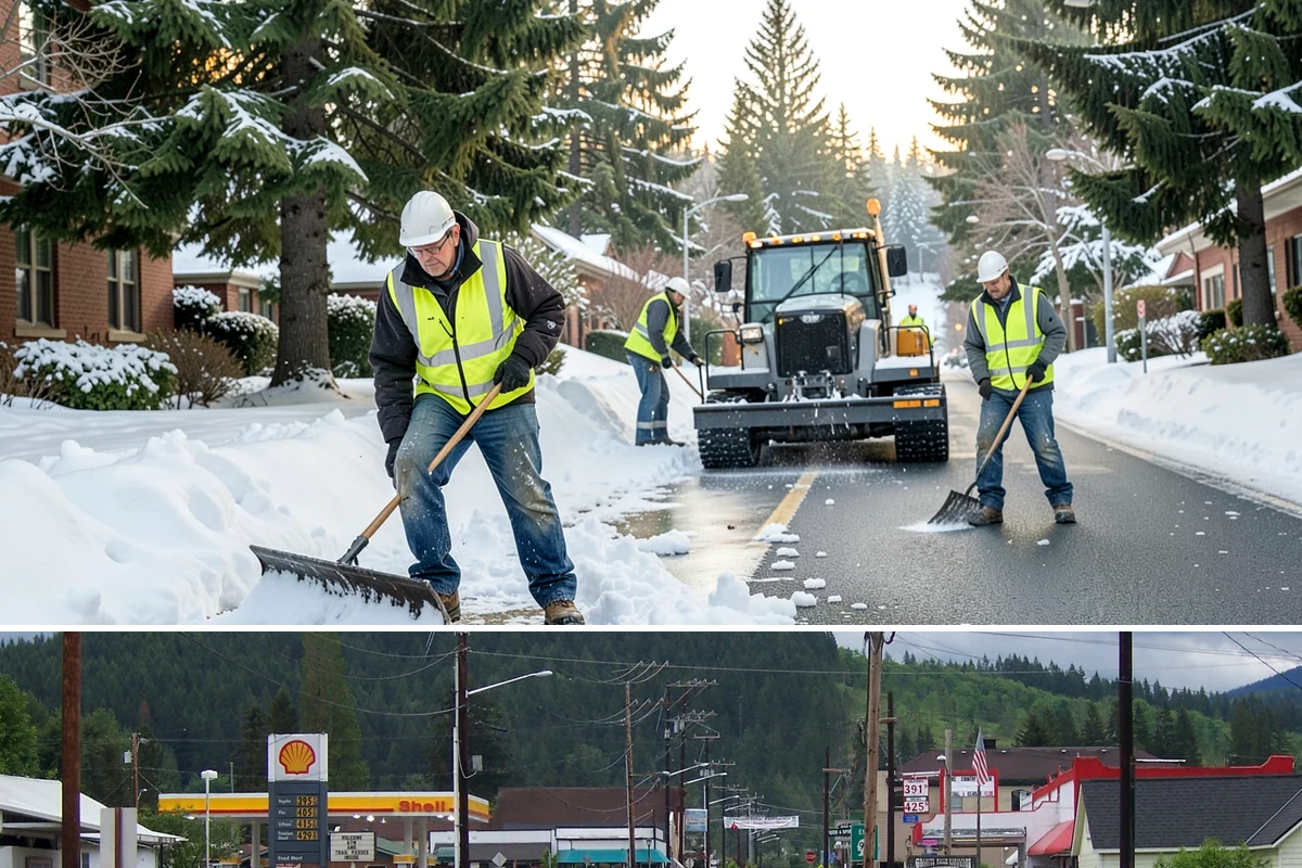 Seasonal Decorations in Granite Falls, Snohomish County, WA - Seasonal decoration work concentrates in late fall for winter holidays and shifts to spring and summer civic displays through the...