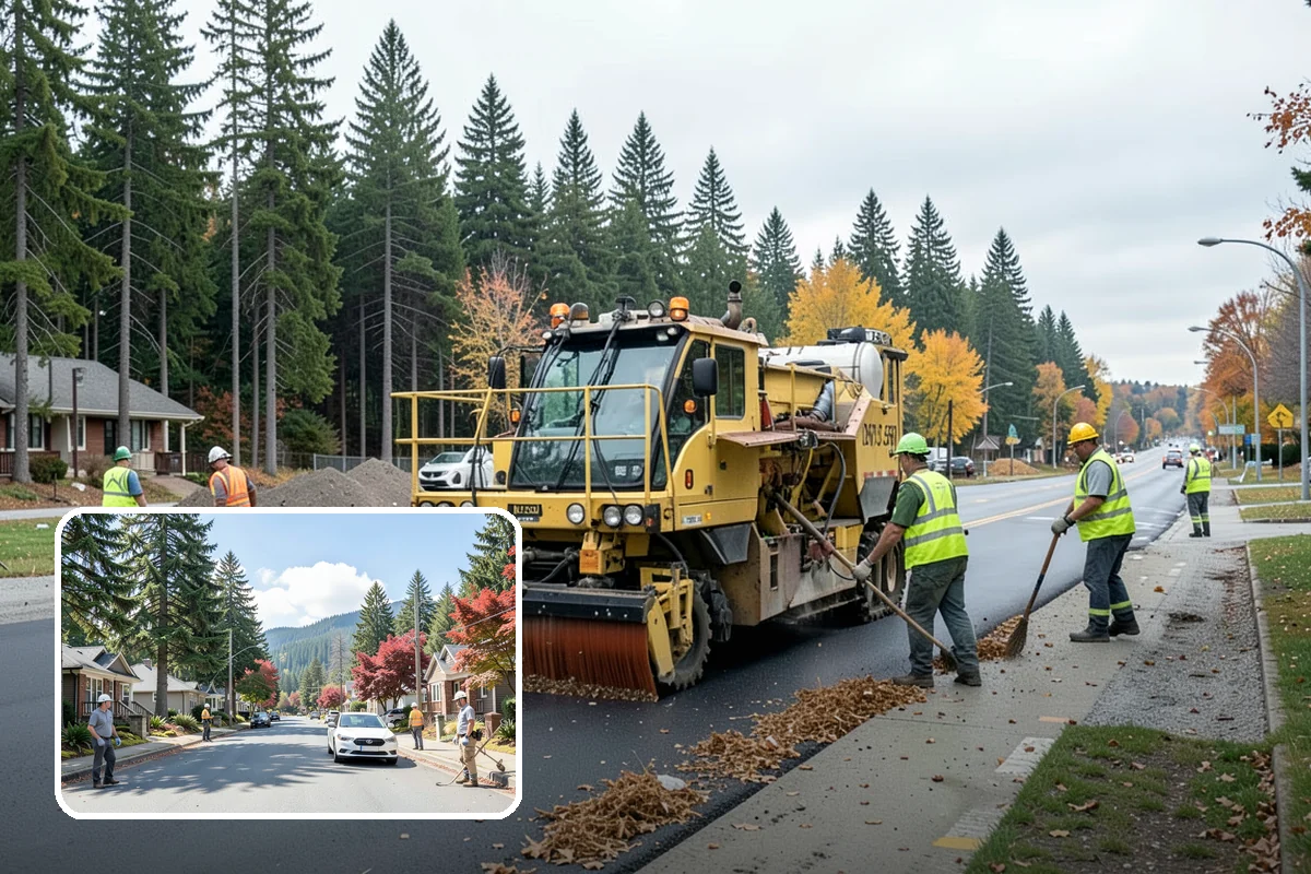 Seasonal Decorations in Hunts Point, King County, WA - Creates festive civic spaces that mark community traditions