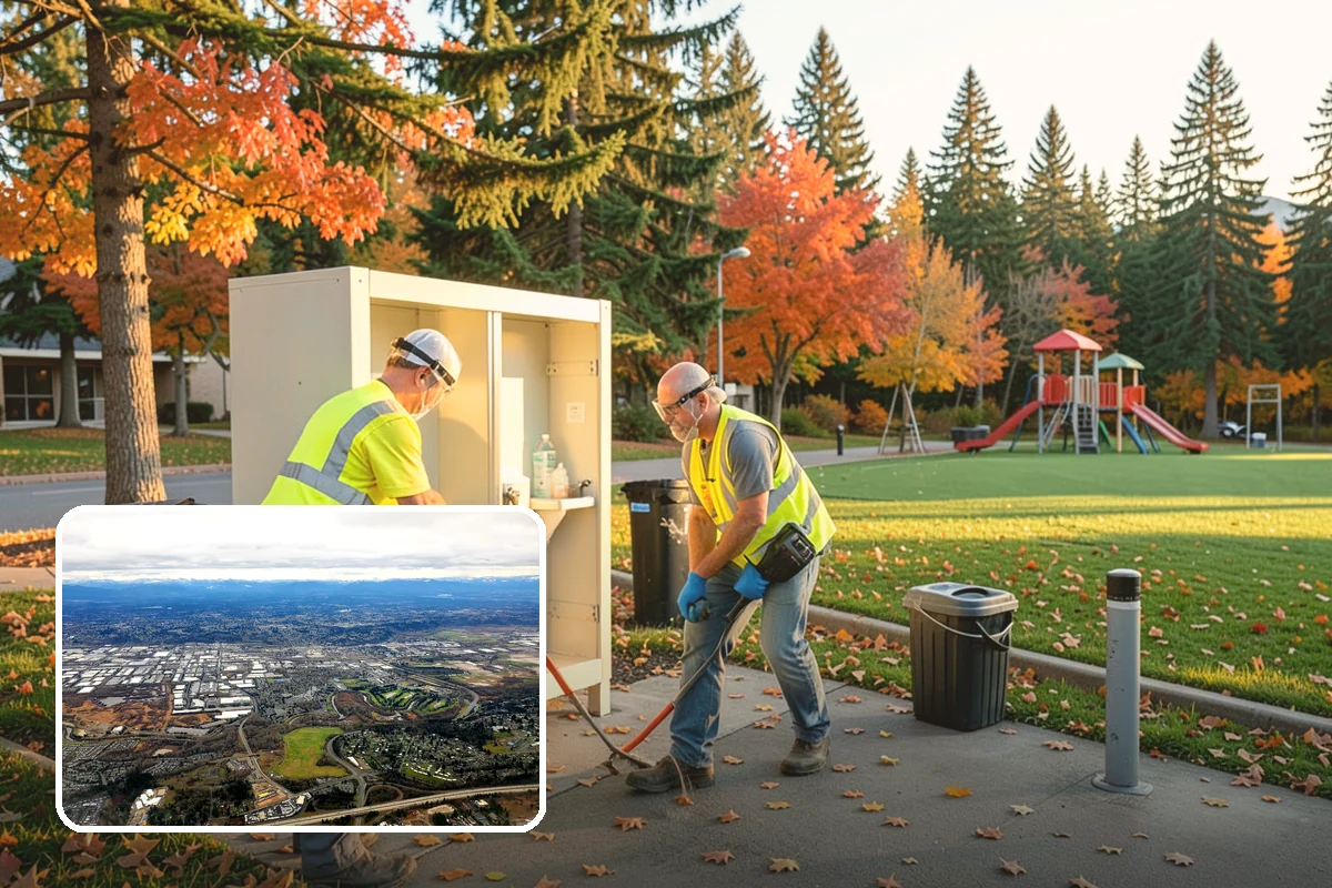 Seasonal Decorations in Kent, King County, WA - Creates festive civic spaces that mark community traditions