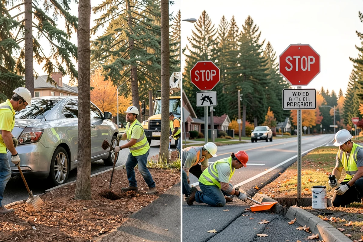 Seasonal Decorations in Lake Forest Park, King County, WA - Plan display locations, materials, and installation schedule