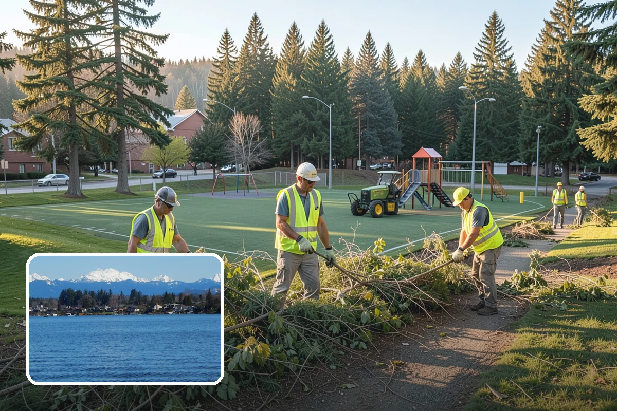 Seasonal Decorations in Lake Stevens, Snohomish County, WA - Creates festive civic spaces that mark community traditions