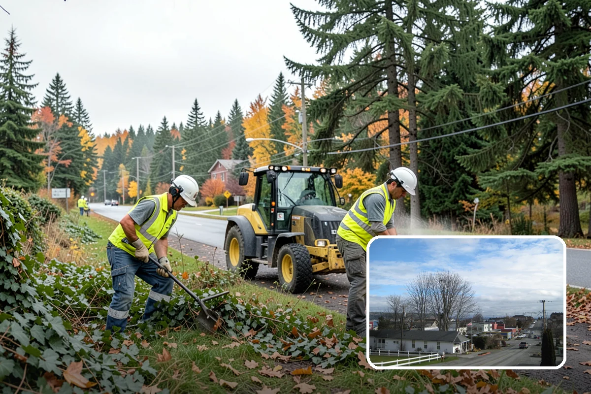 Seasonal Decorations in Langley, Island County, WA - Creates festive civic spaces that mark community traditions