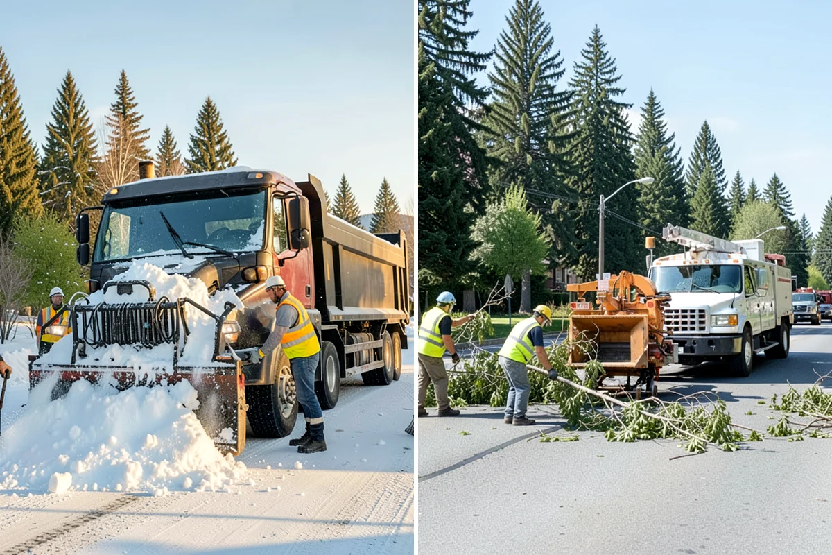 Seasonal Decorations in Lyman, Skagit County, WA - Plan display locations, materials, and installation schedule