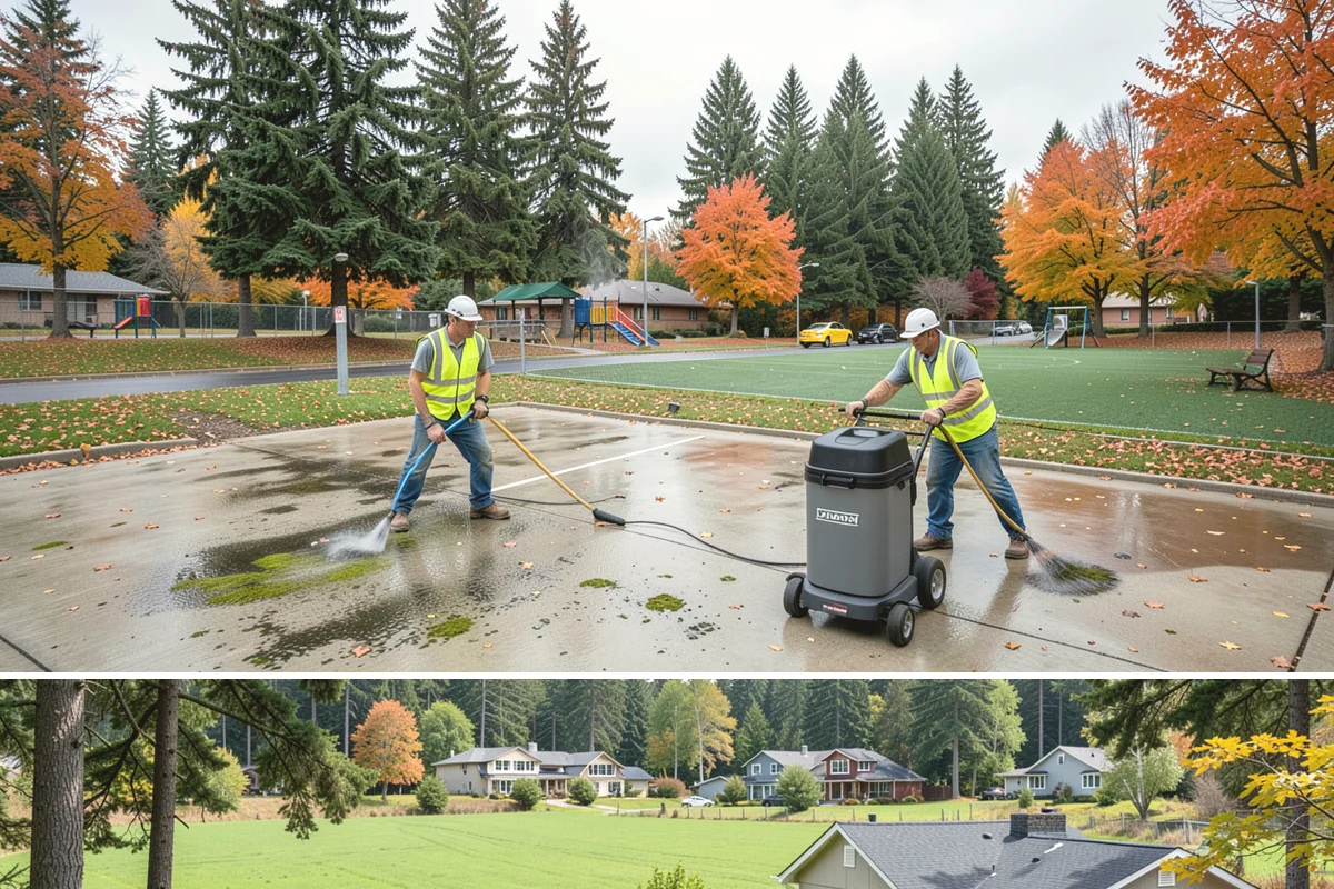 Seasonal Decorations in Lyman, Skagit County, WA - Seasonal decoration work concentrates in late fall for winter holidays and shifts to spring and summer civic displays through the...