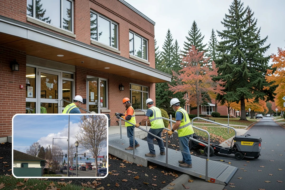 Seasonal Decorations in Marysville, Snohomish County, WA - Creates festive civic spaces that mark community traditions
