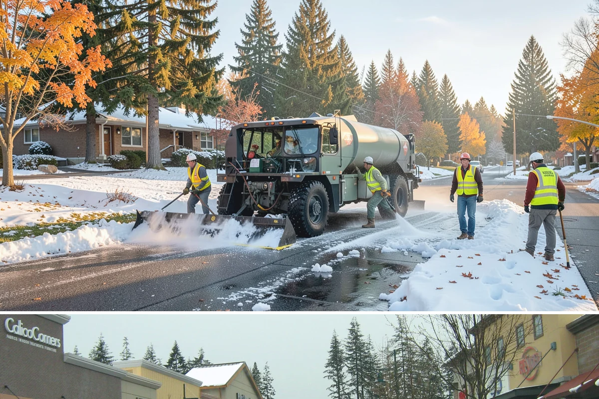 Seasonal Decorations in Mill Creek, Snohomish County, WA - Seasonal decoration work concentrates in late fall for winter holidays and shifts to spring and summer civic displays through the...