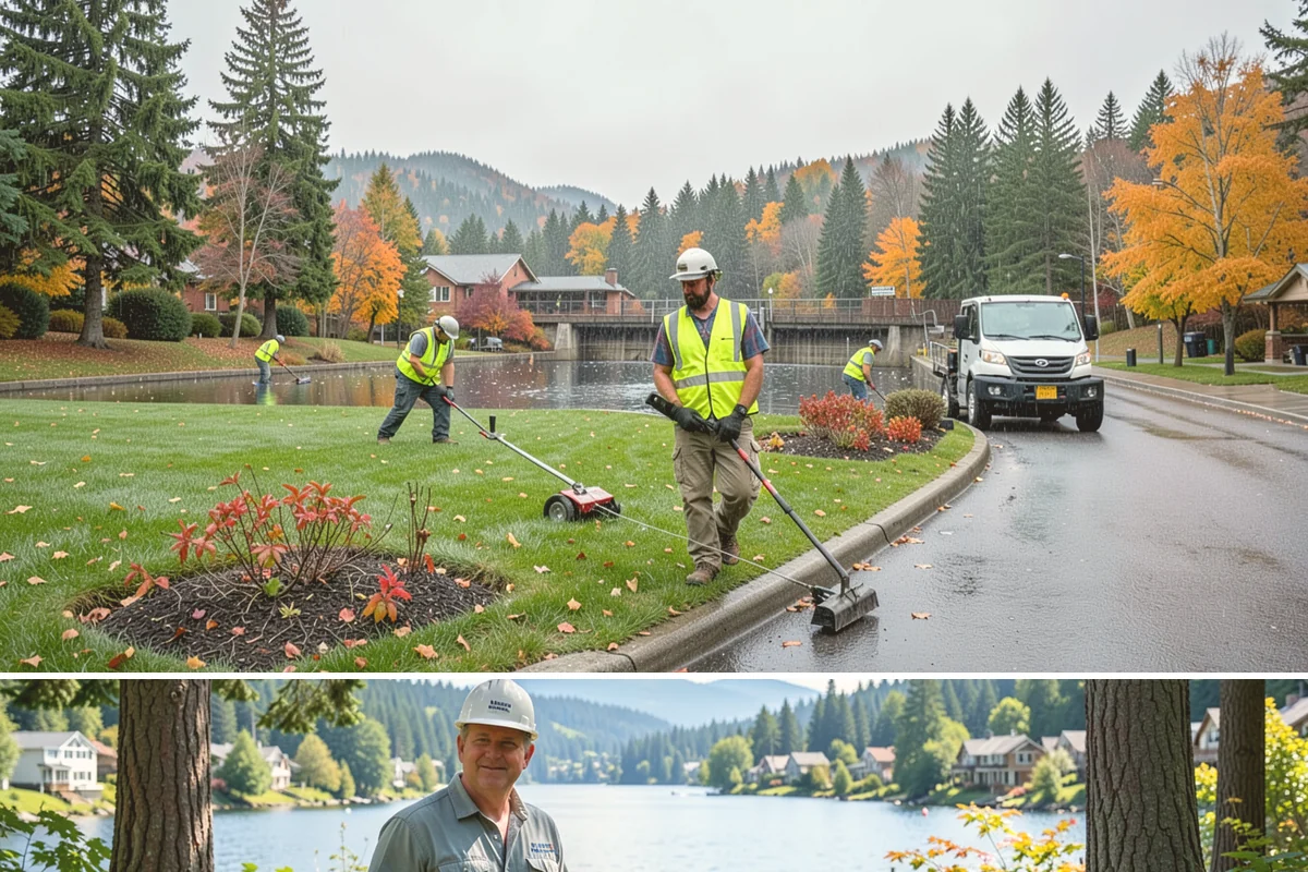 Seasonal Decorations in Milton, King County, WA - Seasonal decoration work concentrates in late fall for winter holidays and shifts to spring and summer civic displays through the...