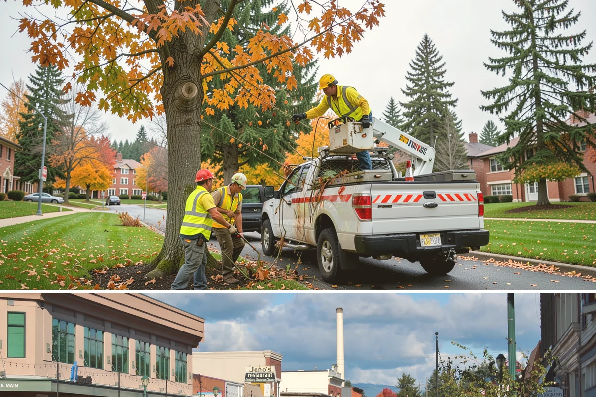 Seasonal Decorations in Monroe, Snohomish County, WA - Seasonal decoration work concentrates in late fall for winter holidays and shifts to spring and summer civic displays through the...
