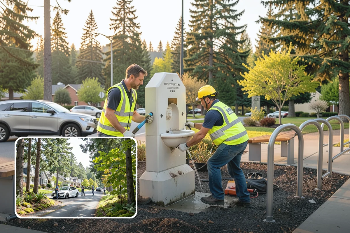 Seasonal Decorations in Normandy Park, King County, WA - Creates festive civic spaces that mark community traditions