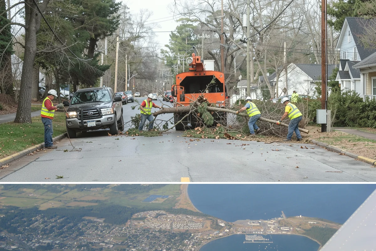 Seasonal Decorations in Oak Harbor, Island County, WA - Seasonal decoration work concentrates in late fall for winter holidays and shifts to spring and summer civic displays through the...