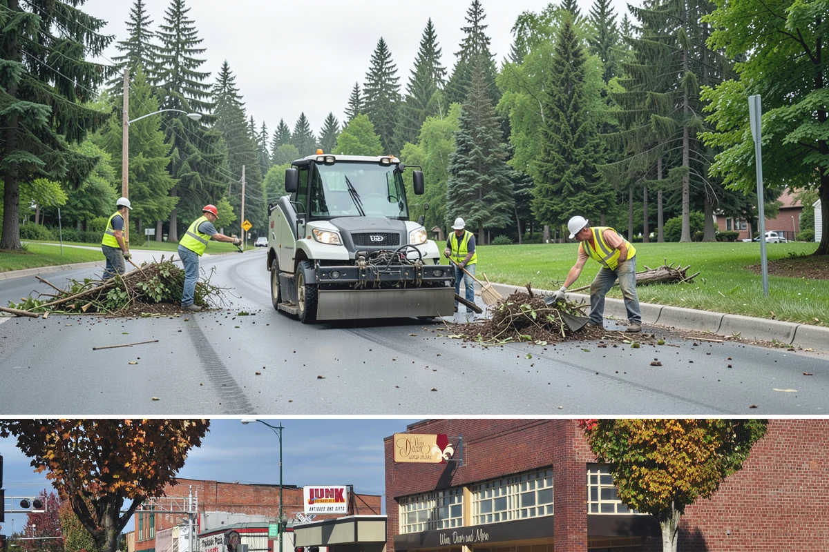 Seasonal Decorations in Puyallup, Pierce County, WA - Seasonal decoration work concentrates in late fall for winter holidays and shifts to spring and summer civic displays through the...