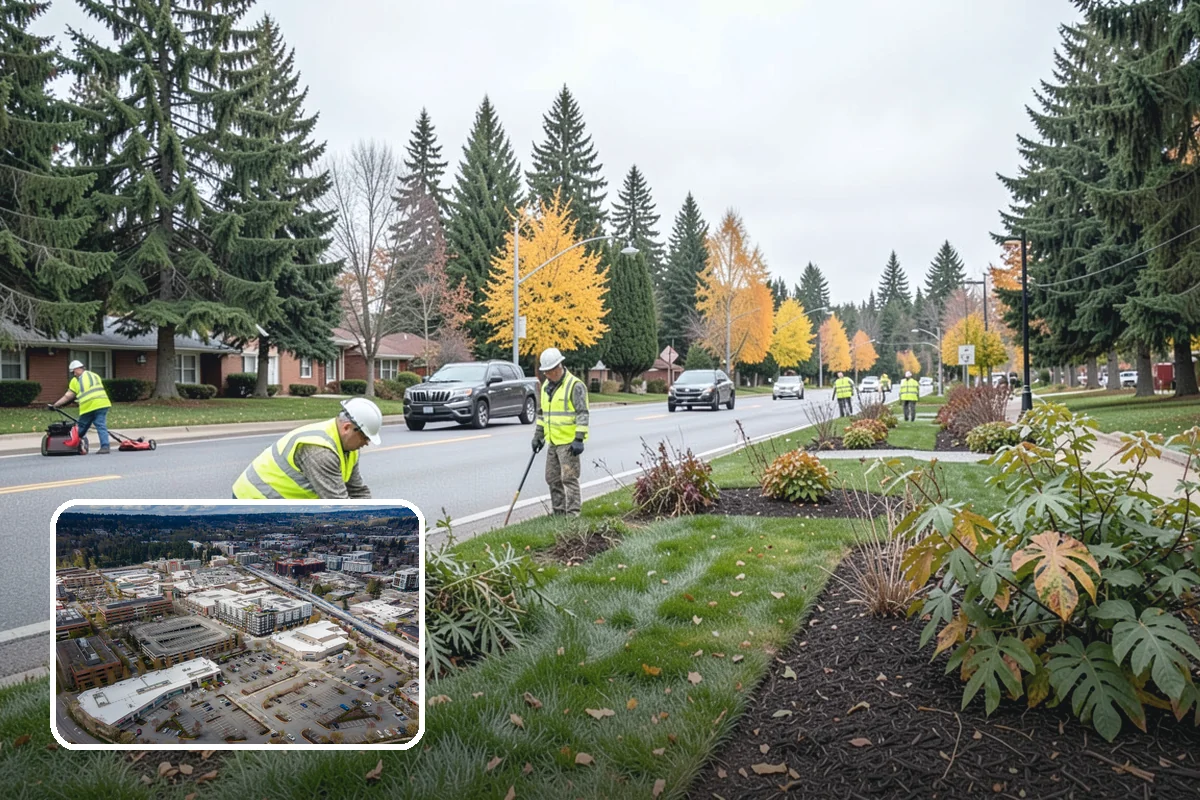 Seasonal Decorations in Redmond, King County, WA - Creates festive civic spaces that mark community traditions