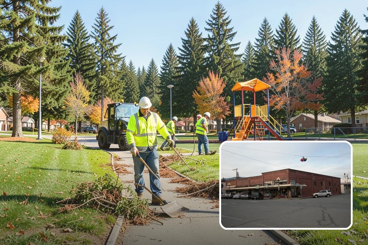 Seasonal Decorations in Sedro-Woolley, Skagit County, WA - Creates festive civic spaces that mark community traditions