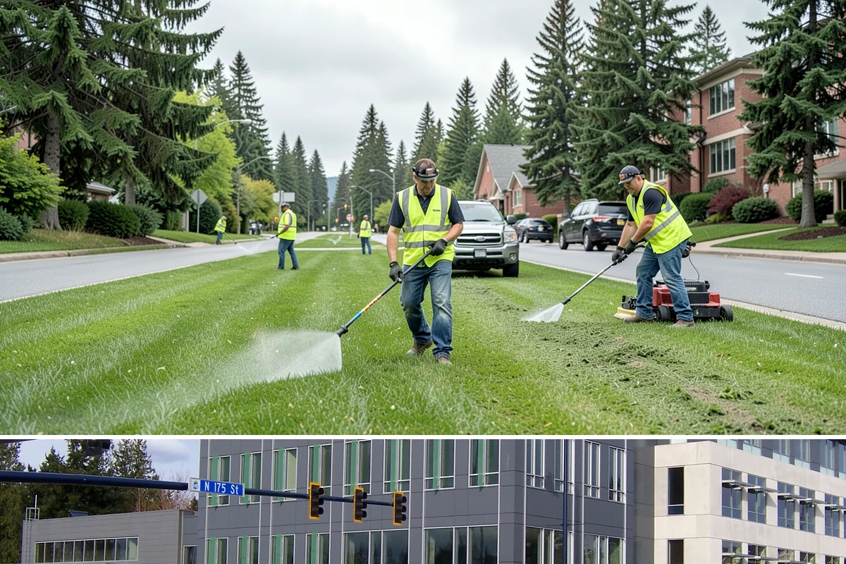 Seasonal Decorations in Shoreline, King County, WA - Seasonal decoration work concentrates in late fall for winter holidays and shifts to spring and summer civic displays through the...