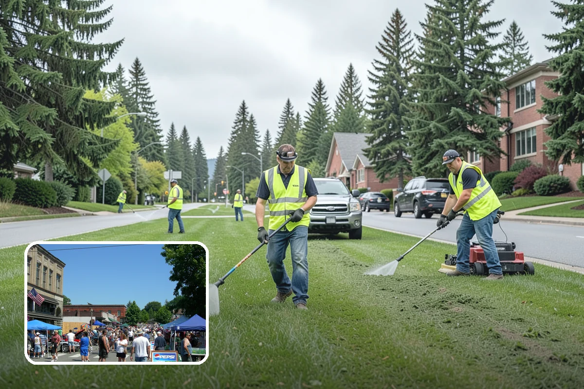 Seasonal Decorations in Snohomish, Snohomish County, WA - Creates festive civic spaces that mark community traditions