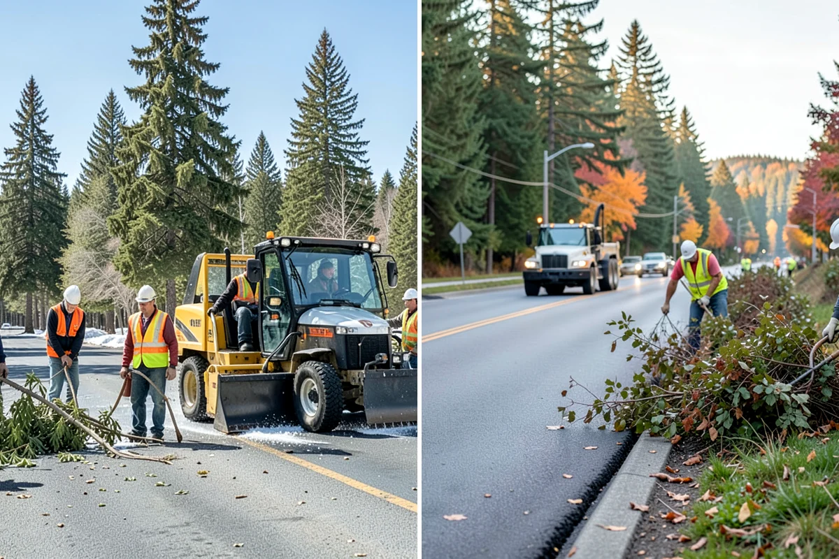 Seasonal Decorations in Snoqualmie, King County, WA - Plan display locations, materials, and installation schedule