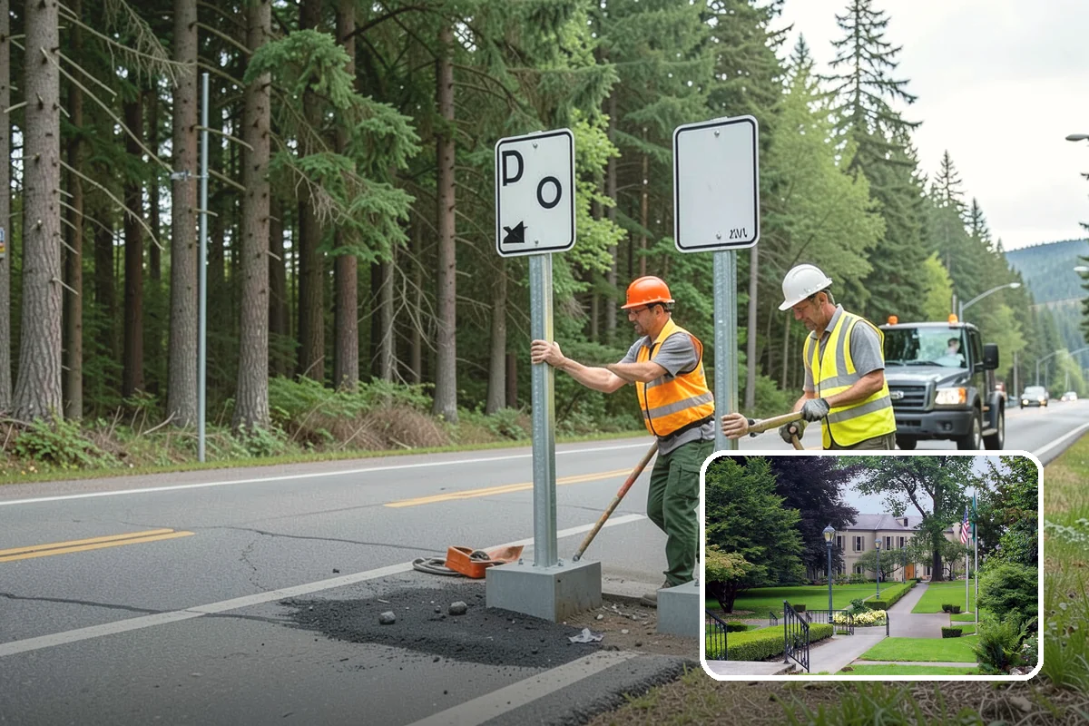 Seasonal Decorations in Woodinville, King County, WA - Creates festive civic spaces that mark community traditions