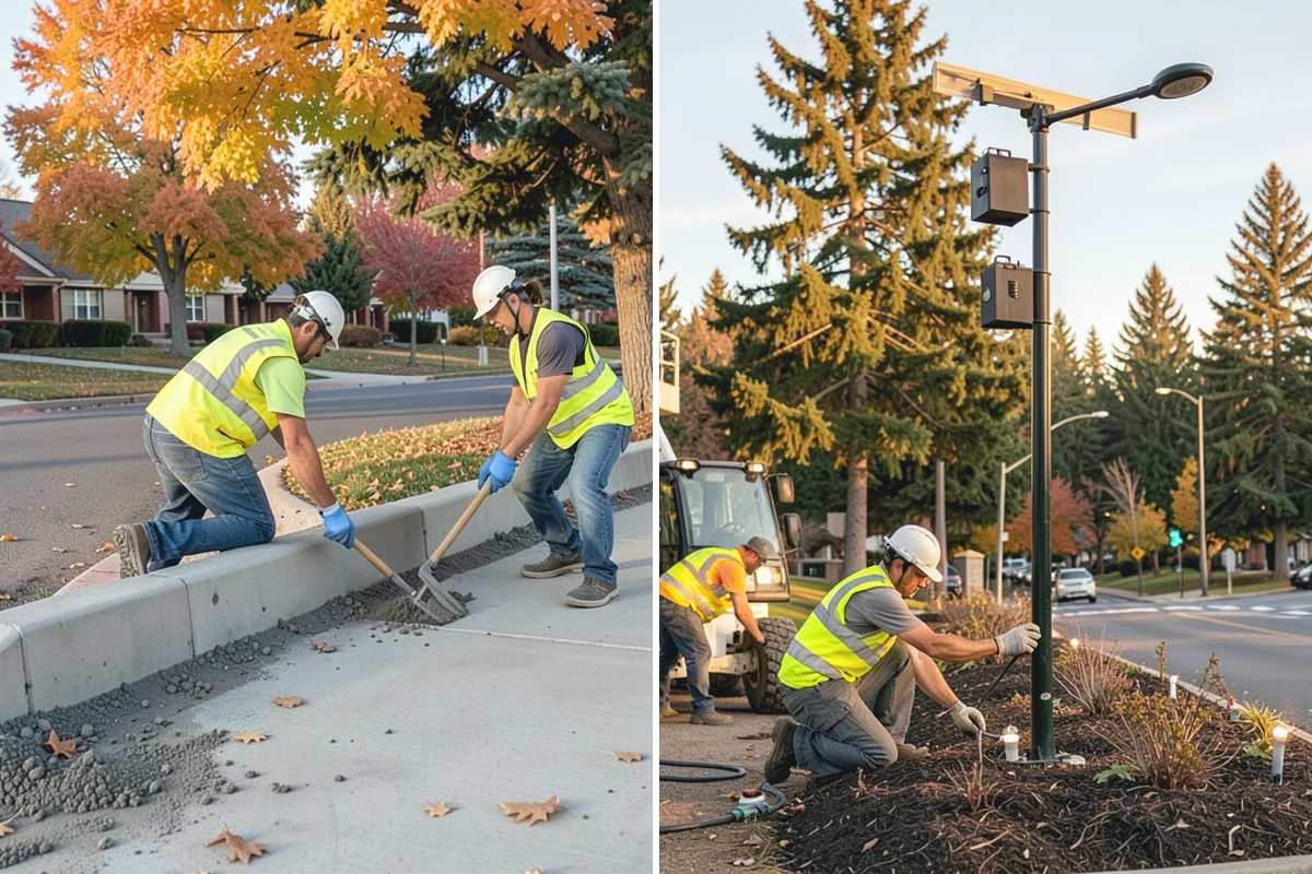 Seasonal Decorations in Woodinville, King County, WA - Plan display locations, materials, and installation schedule