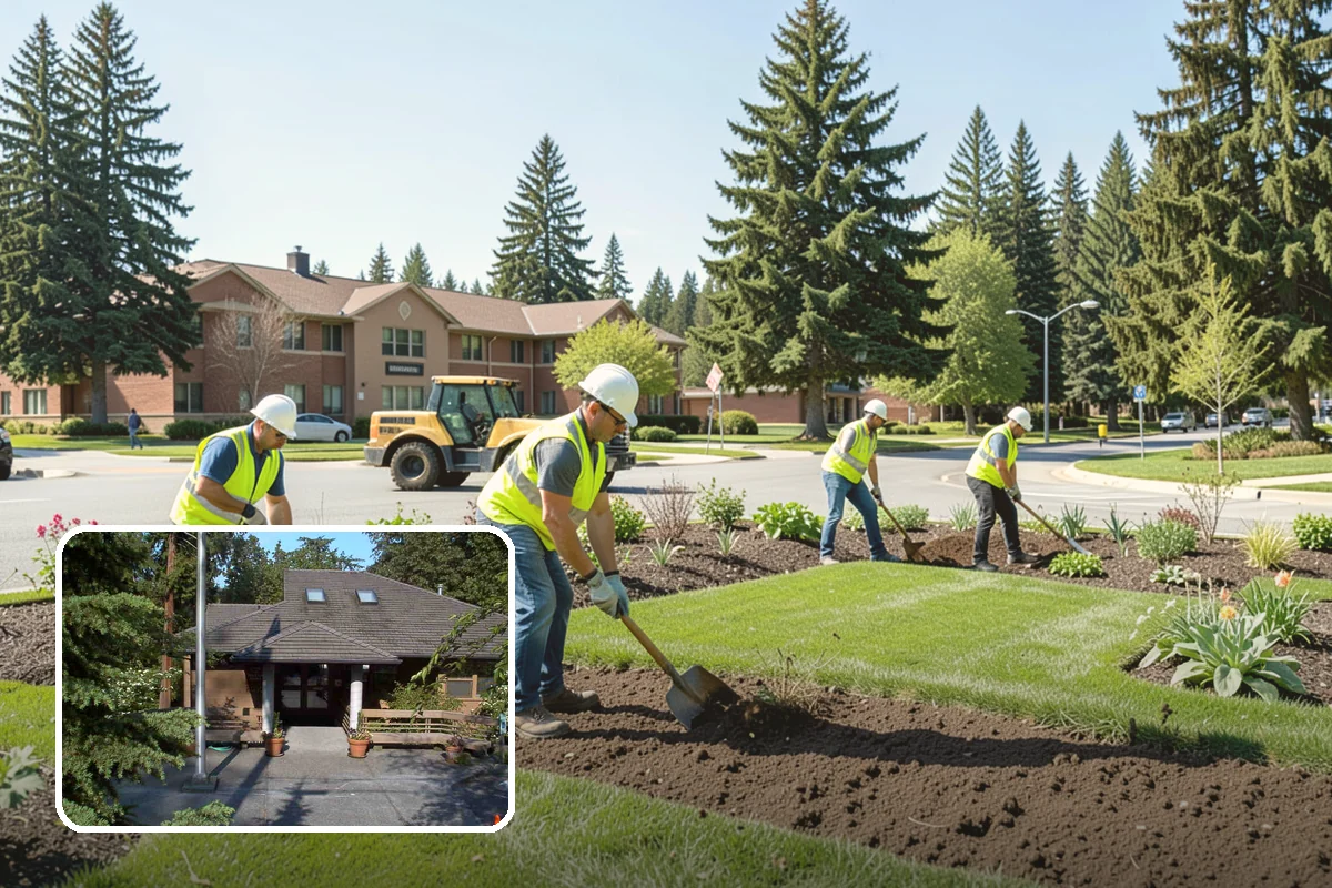 Seasonal Decorations in Yarrow Point, King County, WA - Creates festive civic spaces that mark community traditions