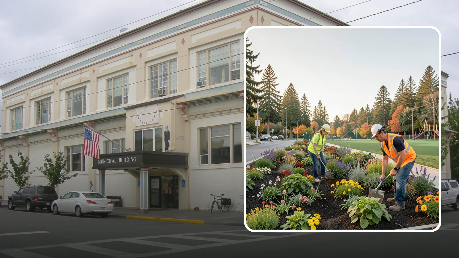 Seasonal Flower Planting in Anacortes, Skagit County, WA - Rotating seasonal color displays that keep civic beds and containers vibrant through every season.