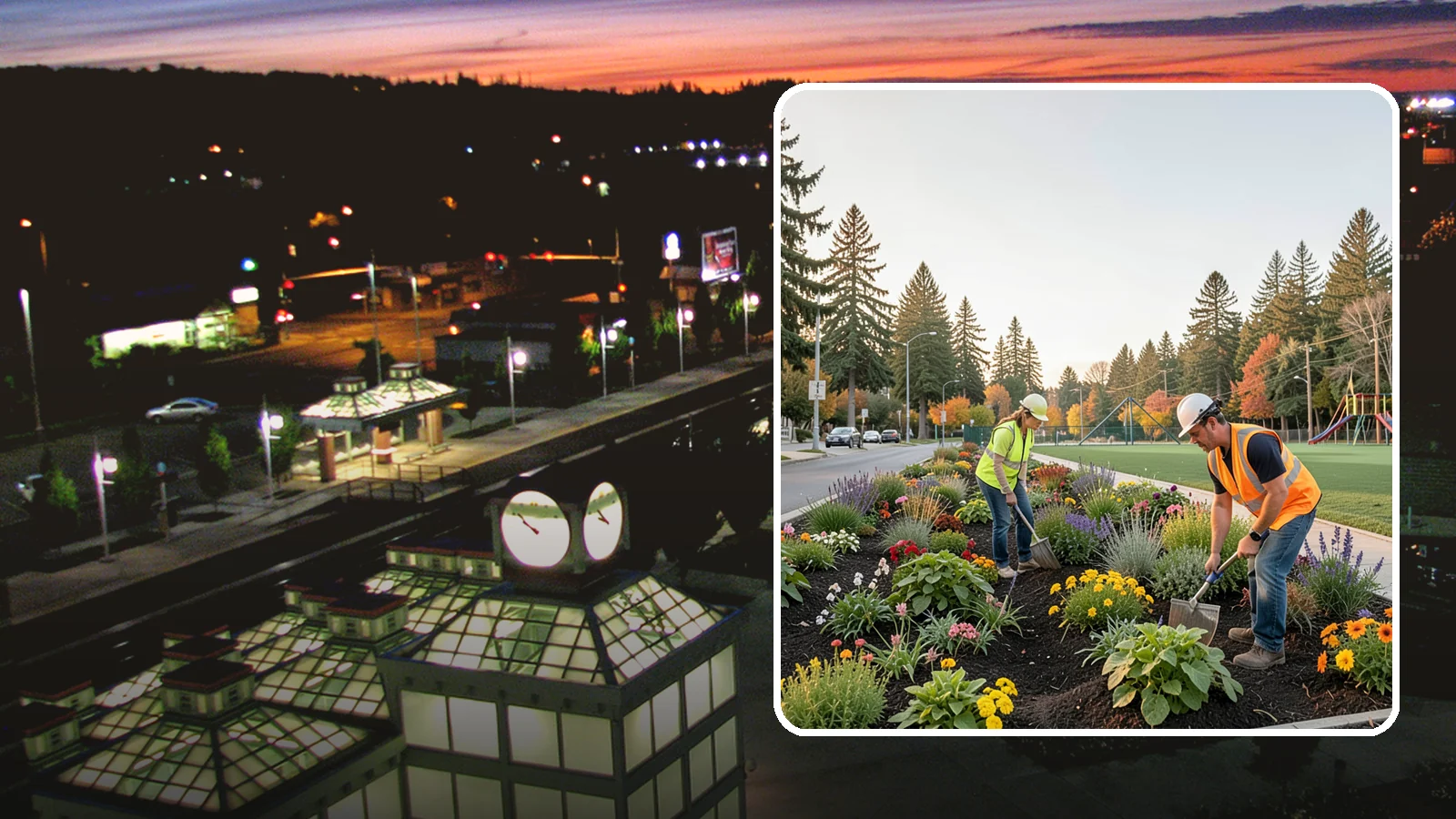 Seasonal Flower Planting in Auburn, King County, WA - Rotating seasonal color displays that keep civic beds and containers vibrant through every season.