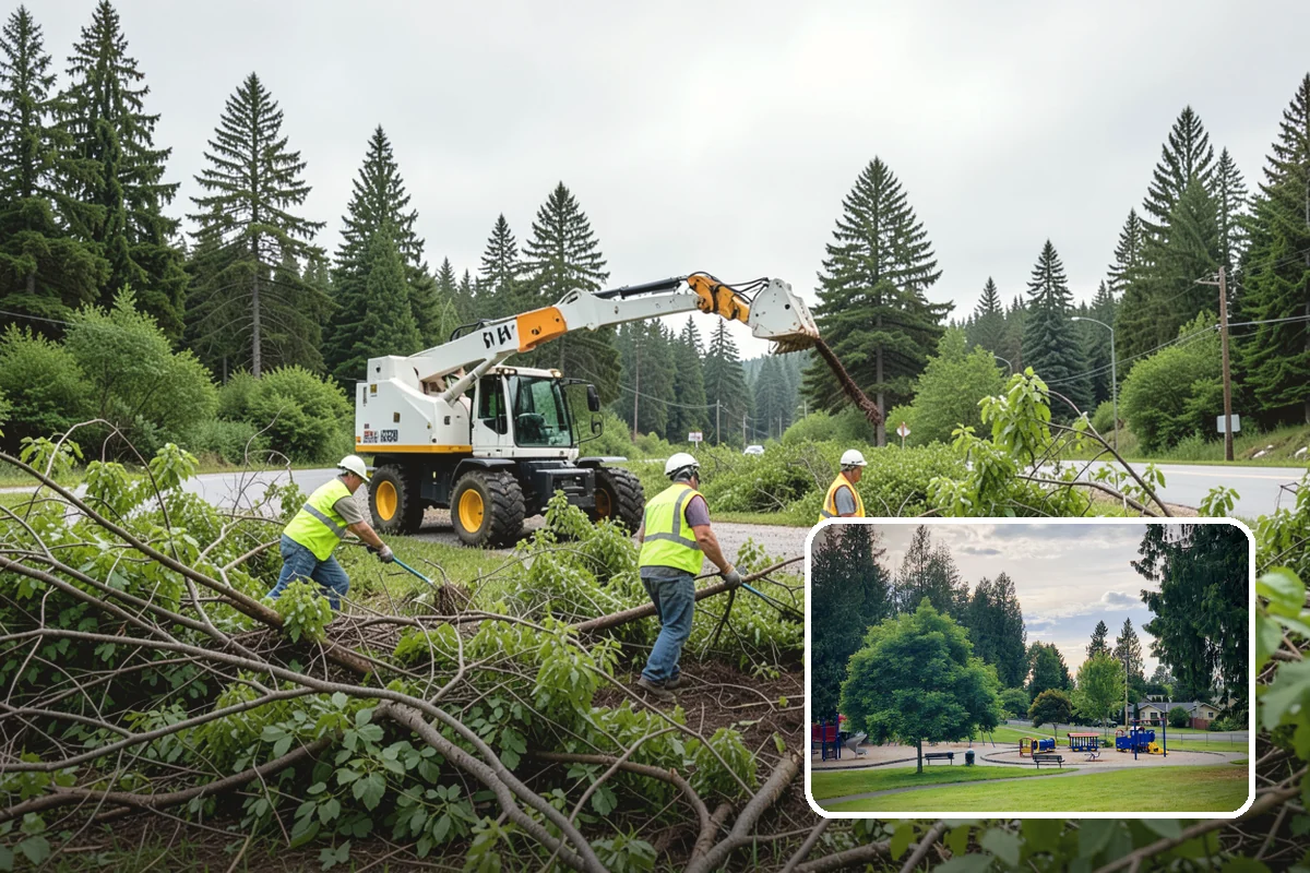 Seasonal Flower Planting in Bonney Lake, Pierce County, WA - Continuous seasonal color at high-visibility locations