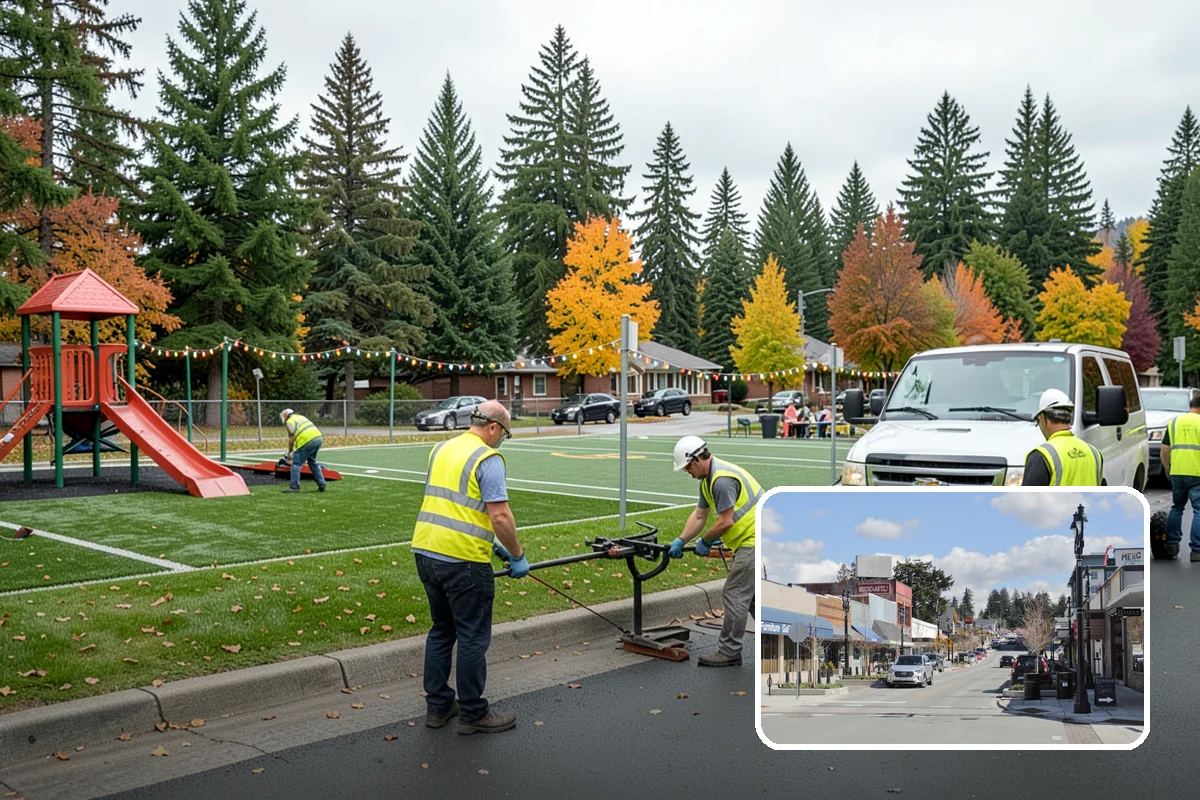 Seasonal Flower Planting in Bothell, King County, WA - Continuous seasonal color at high-visibility locations