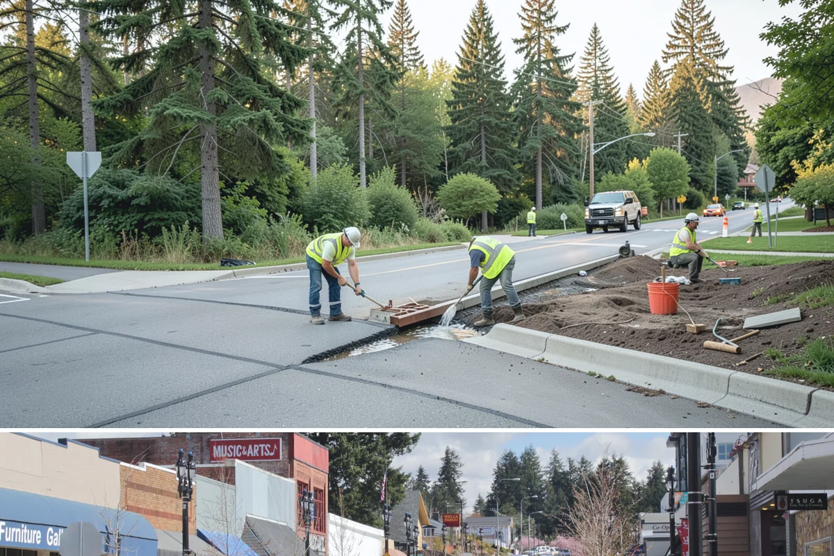 Seasonal Flower Planting in Bothell, King County, WA - Cool-season color goes in for spring, heat-tolerant annuals for summer, and hardy varieties for fall and winter, keeping displays...