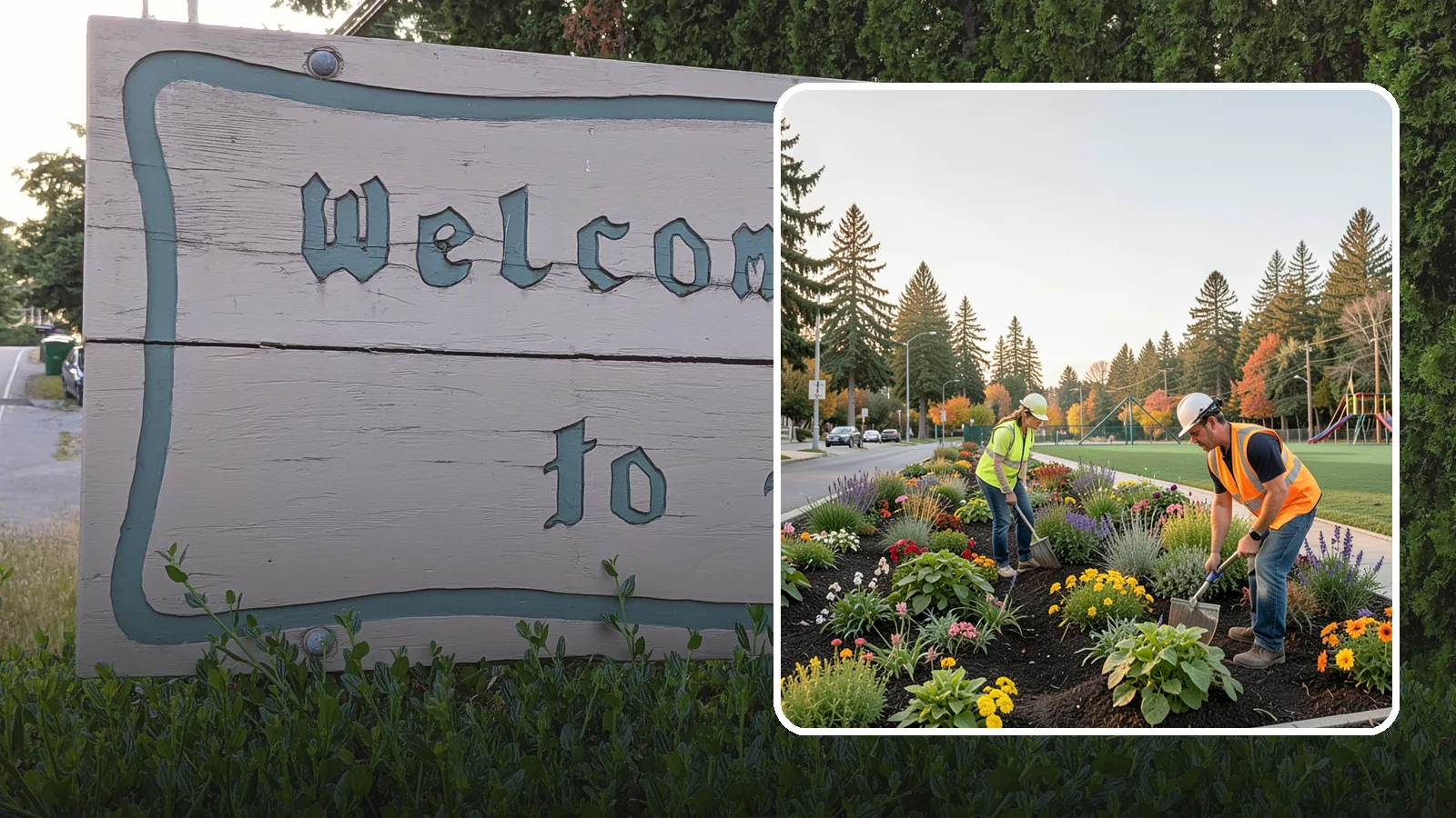 Seasonal Flower Planting in Brier, Snohomish County, WA - Rotating seasonal color displays that keep civic beds and containers vibrant through every season.