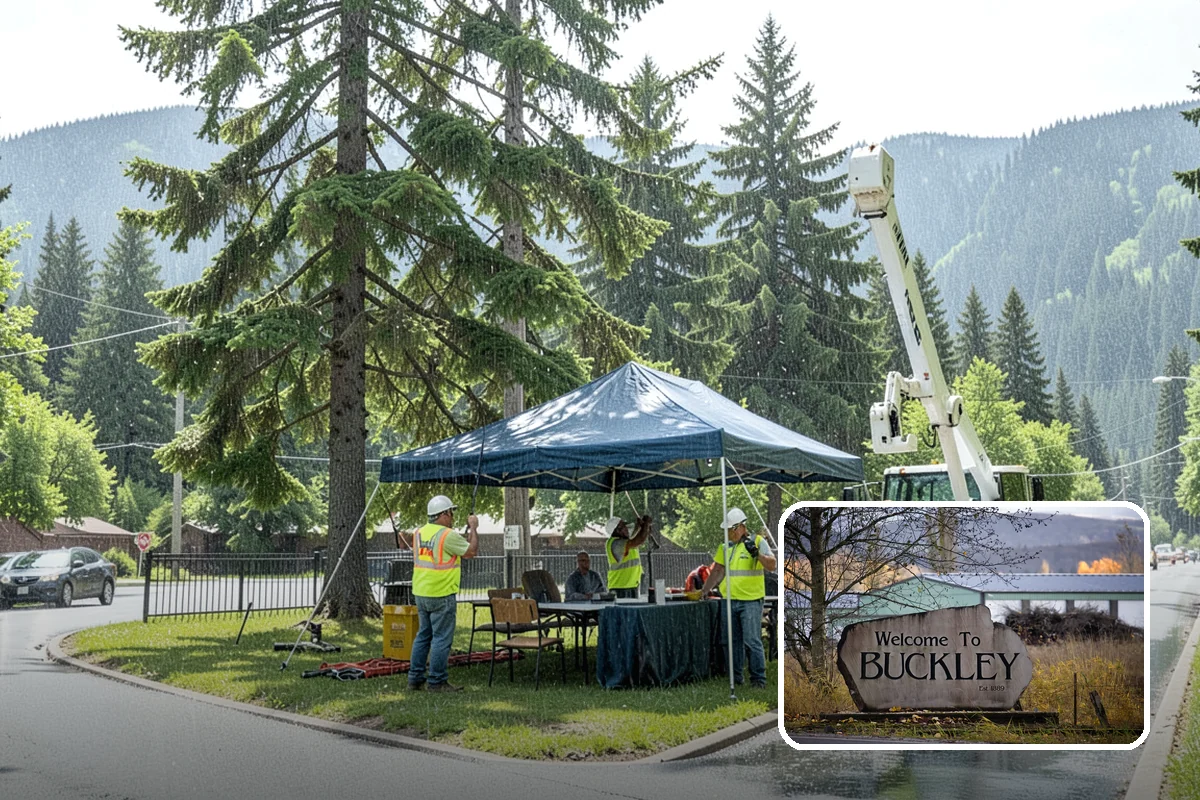 Seasonal Flower Planting in Buckley, Pierce County, WA - Continuous seasonal color at high-visibility locations