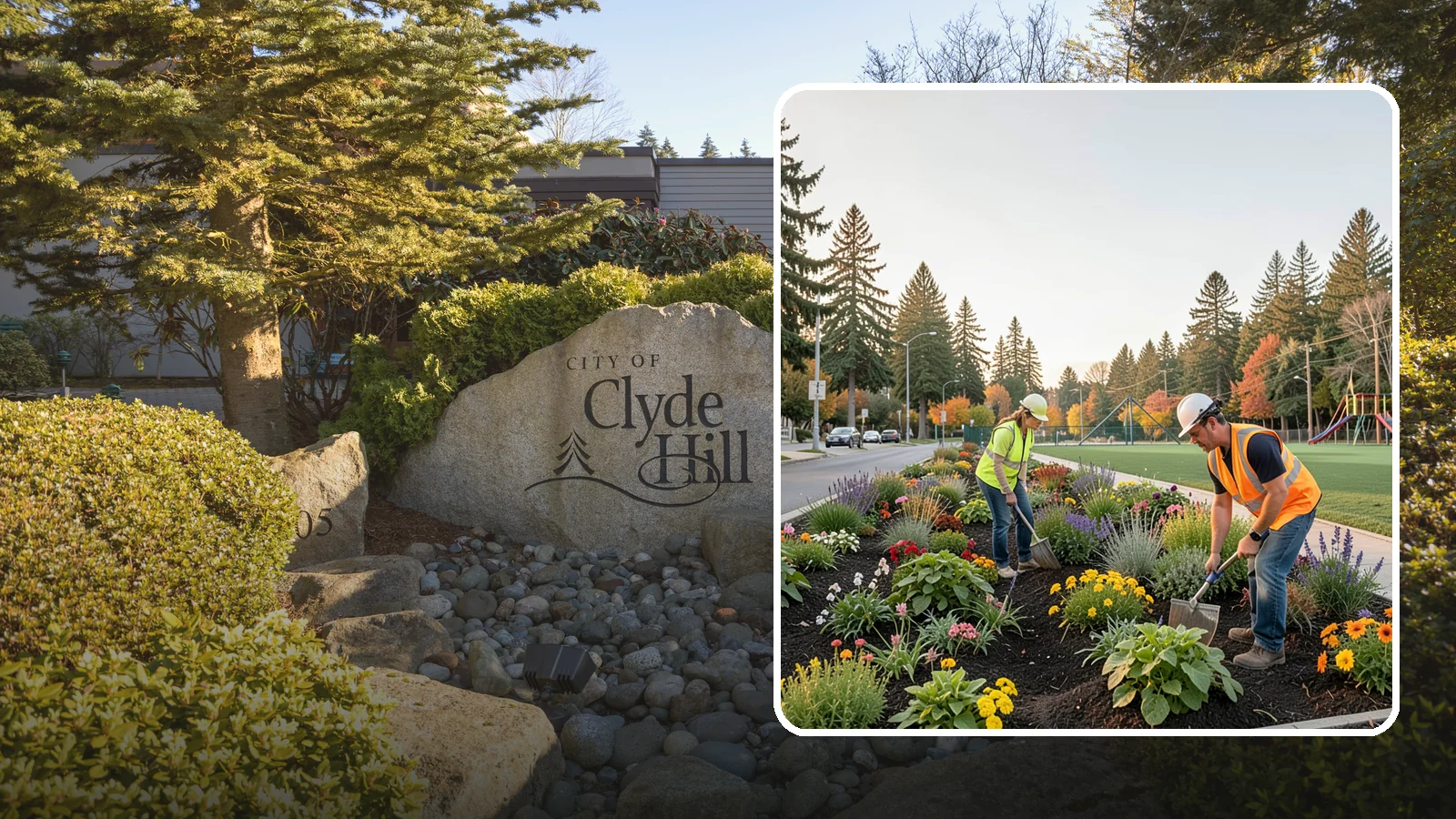 Seasonal Flower Planting in Clyde Hill, King County, WA - Rotating seasonal color displays that keep civic beds and containers vibrant through every season.
