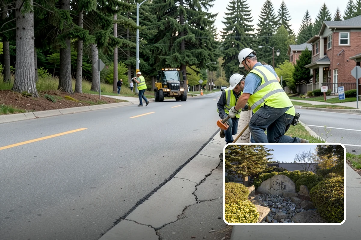 Seasonal Flower Planting in Clyde Hill, King County, WA - Continuous seasonal color at high-visibility locations