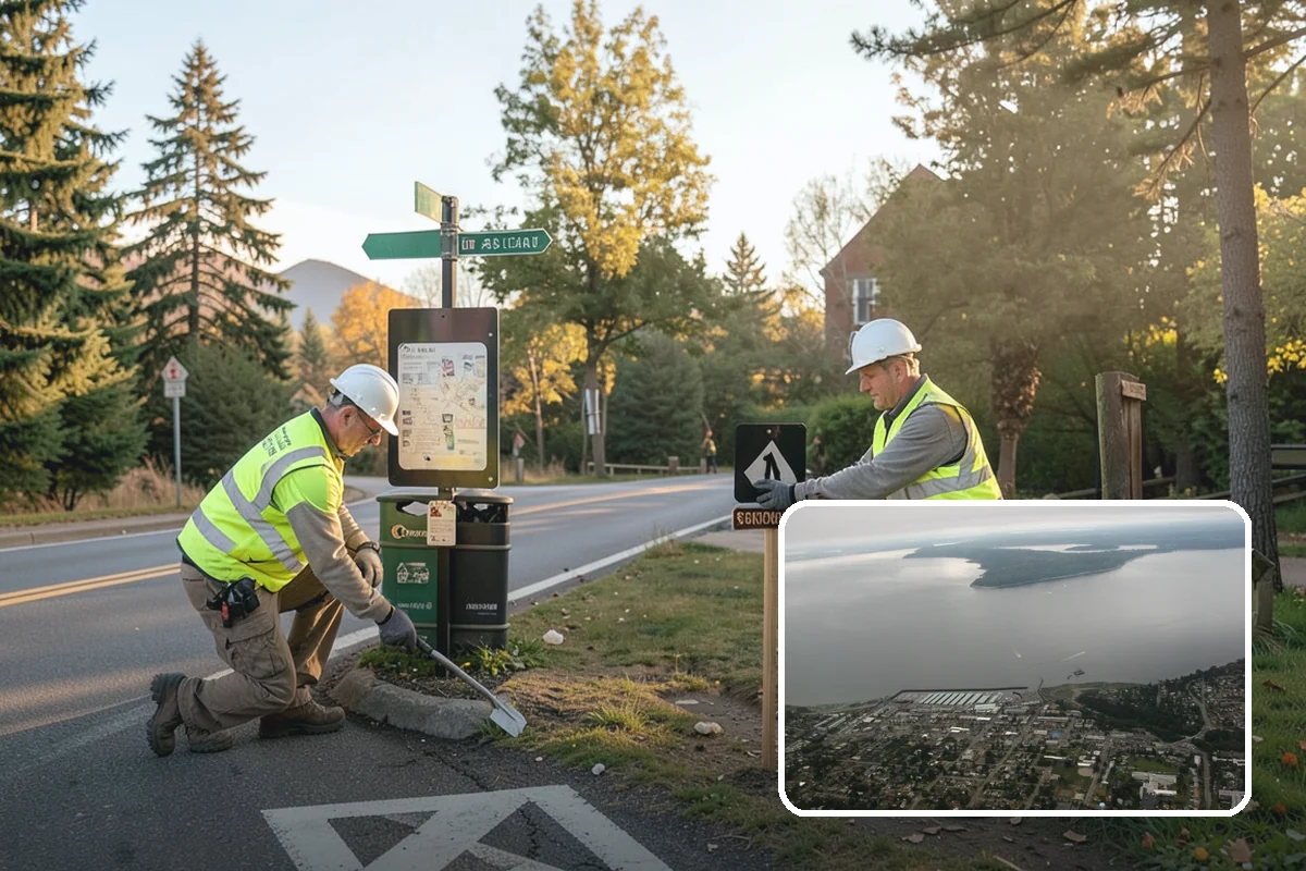 Seasonal Flower Planting in Des Moines, King County, WA - Continuous seasonal color at high-visibility locations